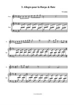 Allegro pour la Harpe & flute